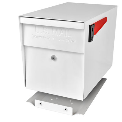 Locking Post Mounted Mailbox