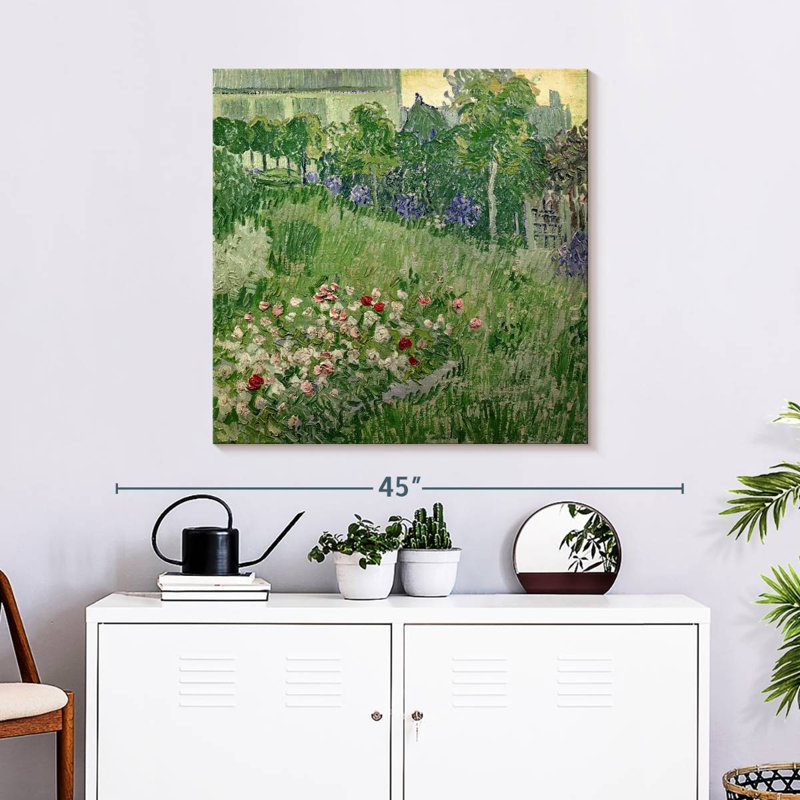 Jardin d'Alvord Daubigny, H 30 po x l 30 po