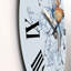 Poisson volant sur pivoines - horloge murale traditionnelle-60327711
