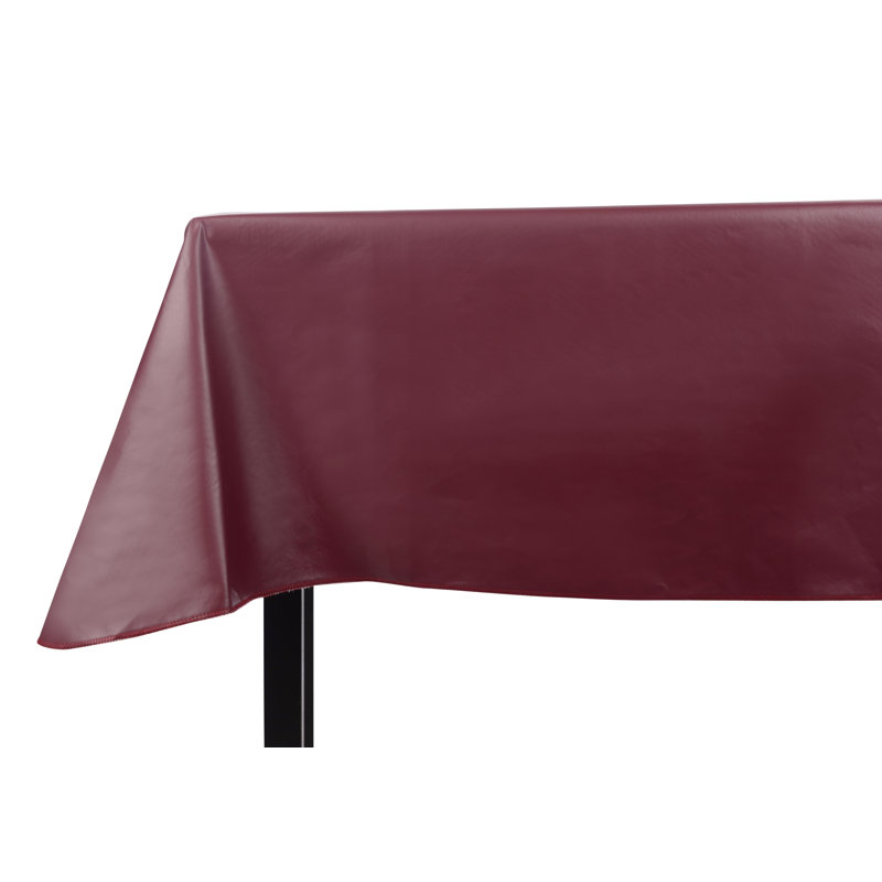 Heavy Duty Tablecloth, 120" L x 52" W, Burgundy