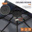 12 pi. L 12 pi. D Pavillon de jardin en aluminium