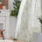 Linen Blend Pinch Floral Curtains with Hooks Curtain Pair-378736557-378736556