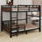 Separable Bunk Beds,With Raised Security Fence-256673563