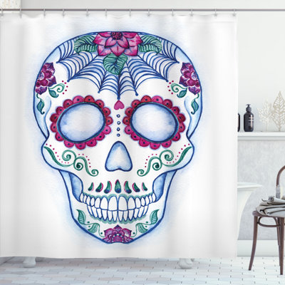 Shower Curtain with Hooks Included