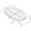 Stotts Cross Legs Coffee Table-1351753180