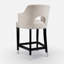Upholstered Wooden Frame Bar Stool-165653594