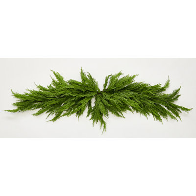 47" Faux Cypress Swag