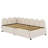 A Twin-Sized Velvet Upholstered Daybed With Two Built-In Drawers-1118434804-1118434805