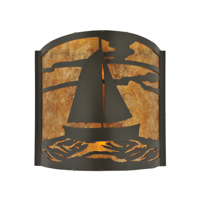 Sailboat 1 - Light Flush Mounted Sconce
