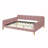 Upholstered Daybed with 4 Support Legs-477197855-477197854