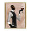 Cadre flottant «Man Toast Cheers», conception par Manasseh Johnson Sr-141082202-141082203