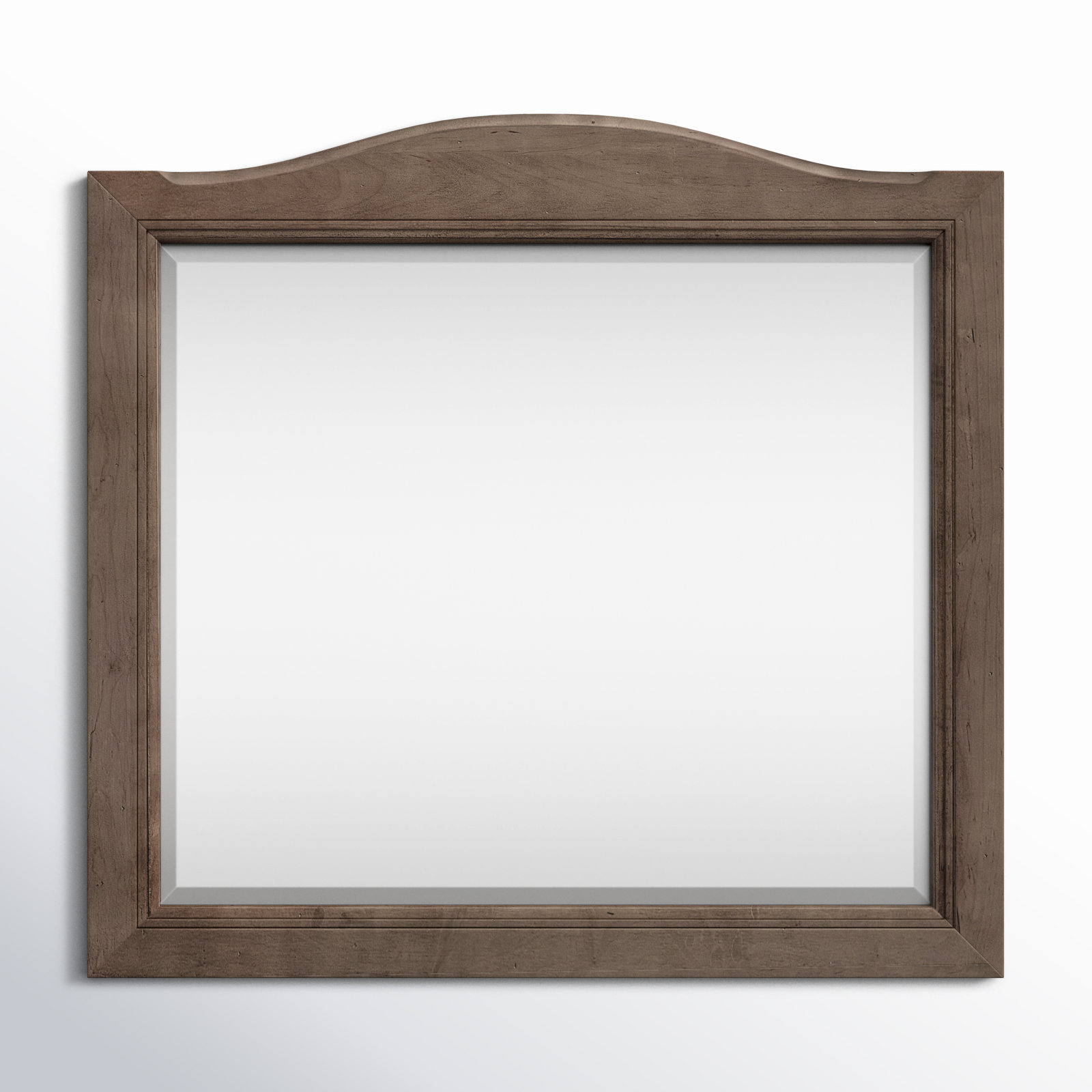 Westin Solid Wood Arch Dresser Mirror, Gray
