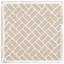 Carreau de porcelaine à motif de mur et de sol 10 po x 10 po Cassis Arte-58859010