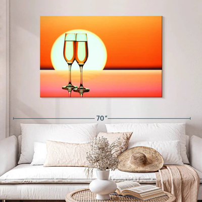 Yarlin champagne coucher de soleil