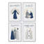 Ensemble de 4 reproductions d'art Bethlehem's Glow-577772829-577772818