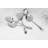 Hammered Stainless Steel Petite Kitchen Utensil Set