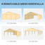 Auvent de tente de fête 10 pi x 28 pi Outsunny-973286605
