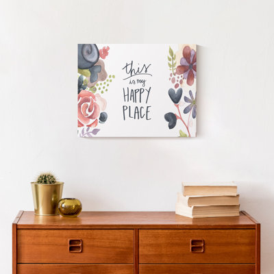 This Is My Happy Place sur toile