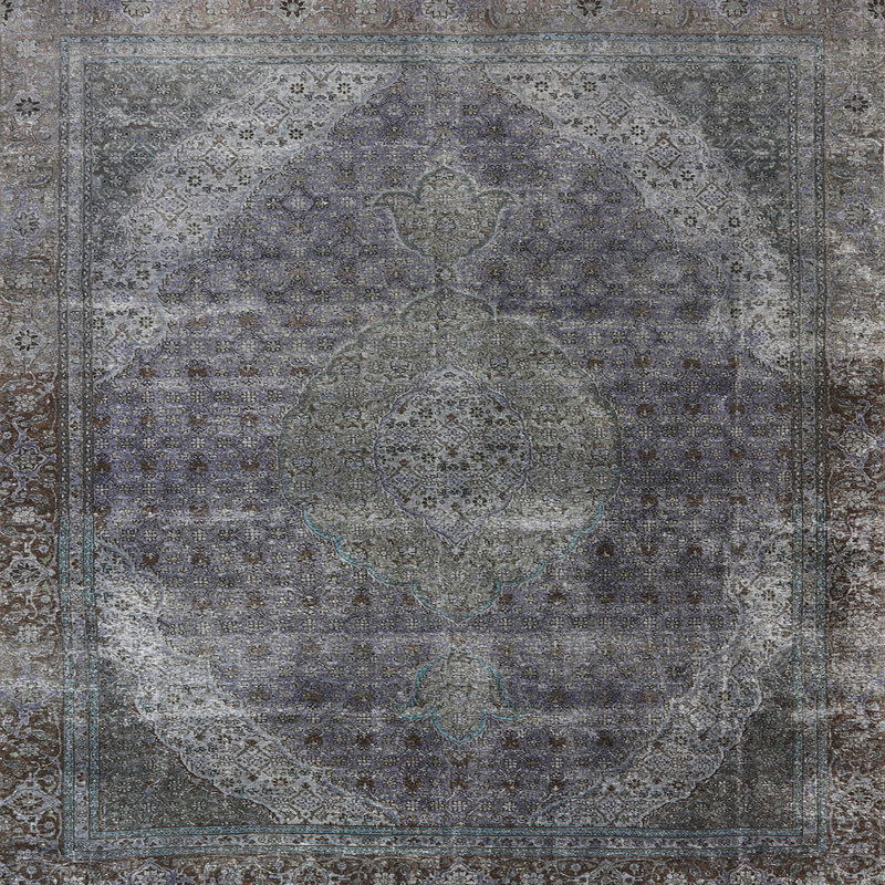 Oriental Indoor Rug, Square 4'
