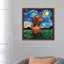 Shorthair Dachshund Night by Aja Trier - Painting-181086054-189843340