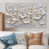 Toile naturelle avec cadre flottant