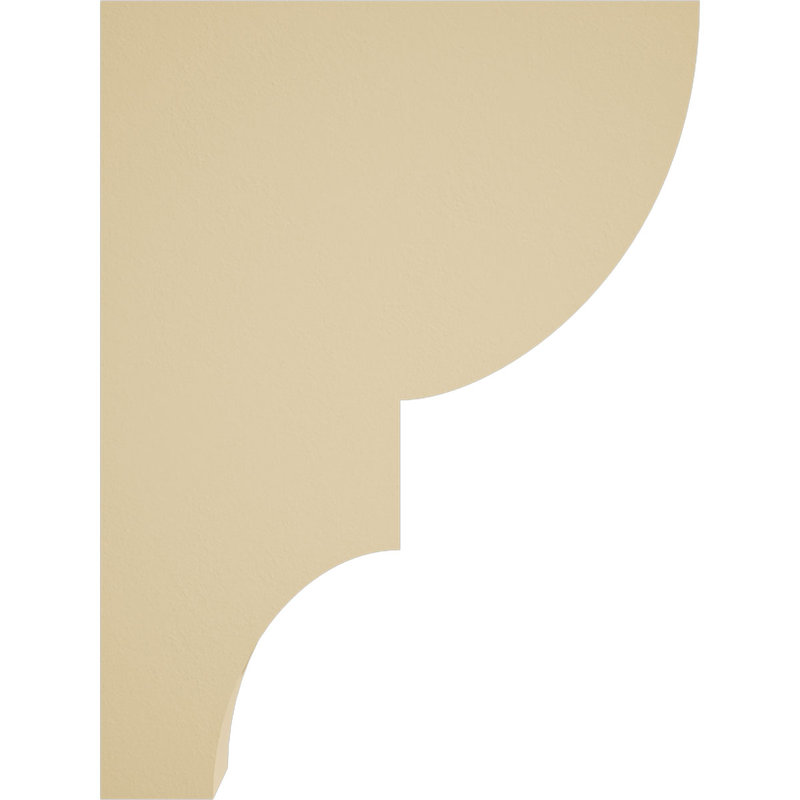 Corbeau en uréthane Ridgewood Signature, brun clair apprêté, H 16 po x l 3,5 po x P 12 po