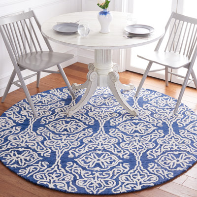 Anjalika Hand Tufted Wool Damask Rug