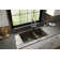 Karran Quartz 32'' X 19-1/2'' Double Bowl 60/40 Undermount Kitchen Sink Kit