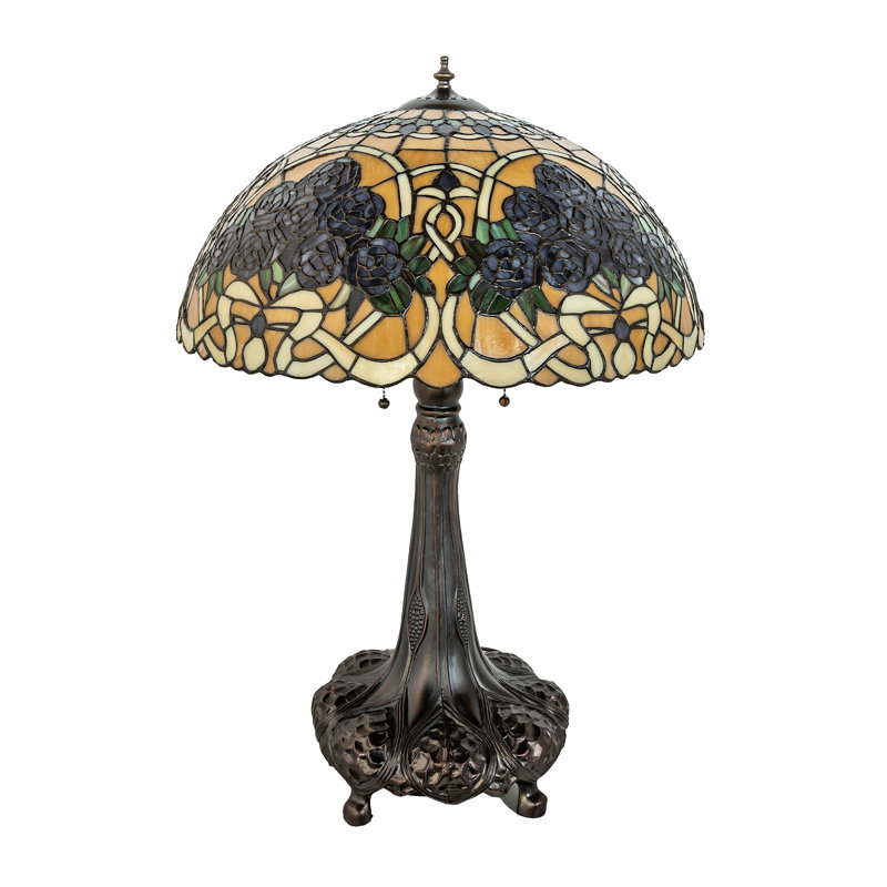 Rose Bouquet Table Lamp, 31" H x 21.5" W x 21.5" D
