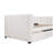 Twin Size Upholstered Daybed with Ergonomic Design Backrest and Trundle-1136942626