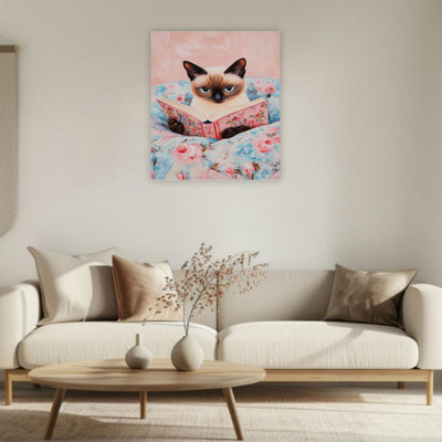 Art mural rétro sur toile 24 "x 36"