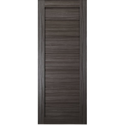 Alda Solid + Manufactured Wood Paneled without Installation Hardware Kit Slab Door