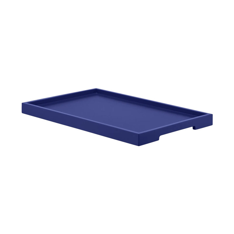 Tray, 3.1cmH x 39.2cmW x 24.7cmD, Blue