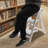 3 - Step Manufactured Wood Folding Small Step Ladder