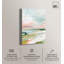«Misty Shoreline Dream III», reproduction d'art acrylique bord de mer par Art Remedy-118180350