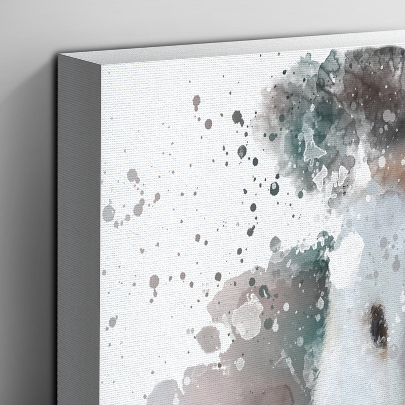 Barn Owl - Wall Art, 100cm H x 70cm W, Wrapped Canvas