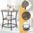 Harunobu 21.5'' W Metal Nightstand-1335145608