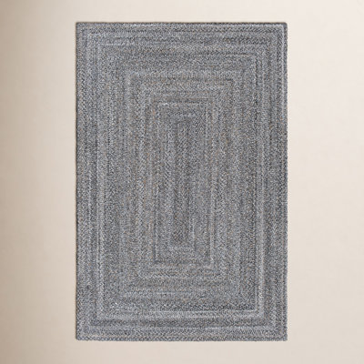 Hinton Light Gray Hand-Woven Outdoor Rug