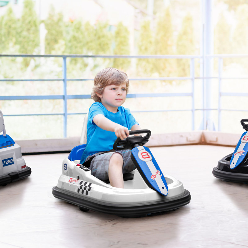 Durazo Zoomie Kids Battery Powered Ride On, White