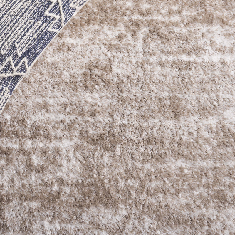 Tyerra Penelope Shag Performance Abstract Rug, Rectangle 5'3" x 7'6"
