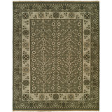 Donaghy Wool Oriental Area Rug in Gray