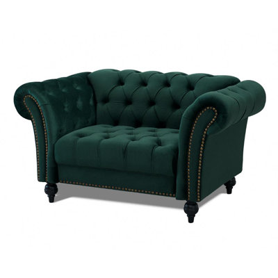 Dahlstrom 1 Seater Velvet Loveseat