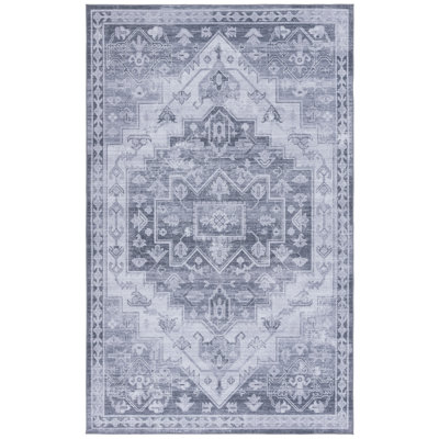 Shaelan Performance Machine Washable Oriental Rug