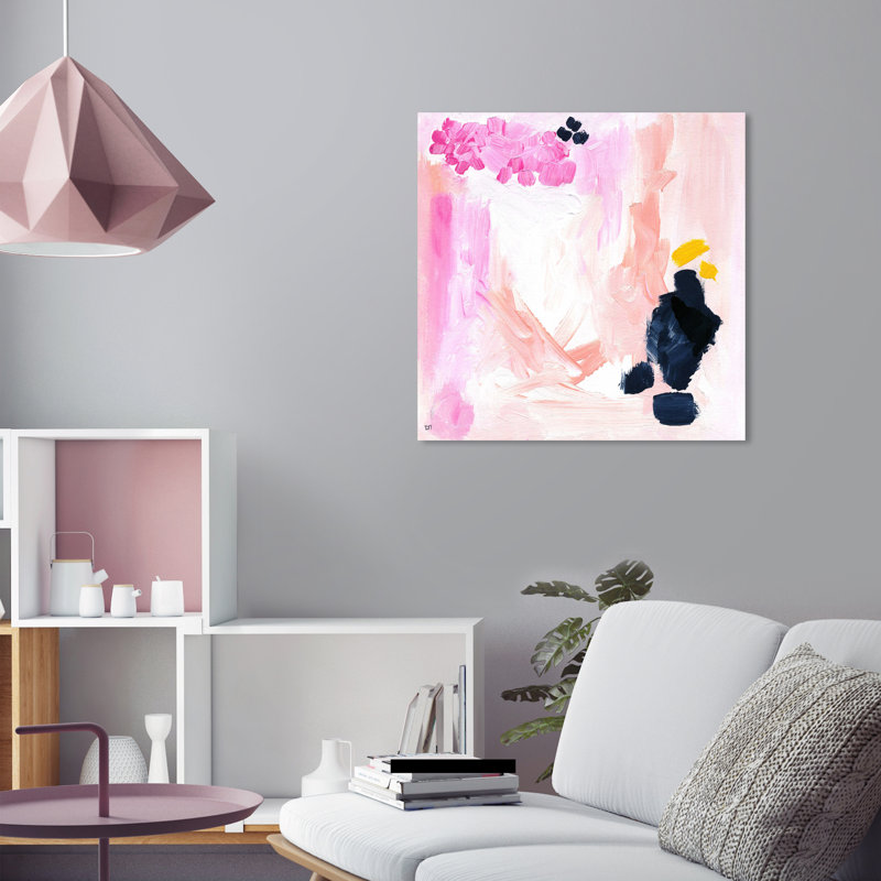 Happy Life, reproduction d'art sur toile tendue, H 24 po x l 24 po x P 1,5 po