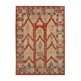 One-of-a-Kind Rectangle 5'11" X 8'4" Hand Knotted Area Rug