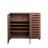 Shoe Cabinet, 5-Tier Shoe Storage Cabinet with Adjustable Shelves, Wooden Shoe Rack Organizer with Louvered Doors for Entryway, Hallway, Bedroom, Closet, Living Room-1906504641