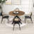 Geraro Round Dining Table with Cross Legs