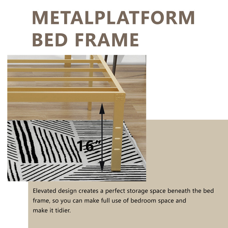 Metal Platform Bed Frame