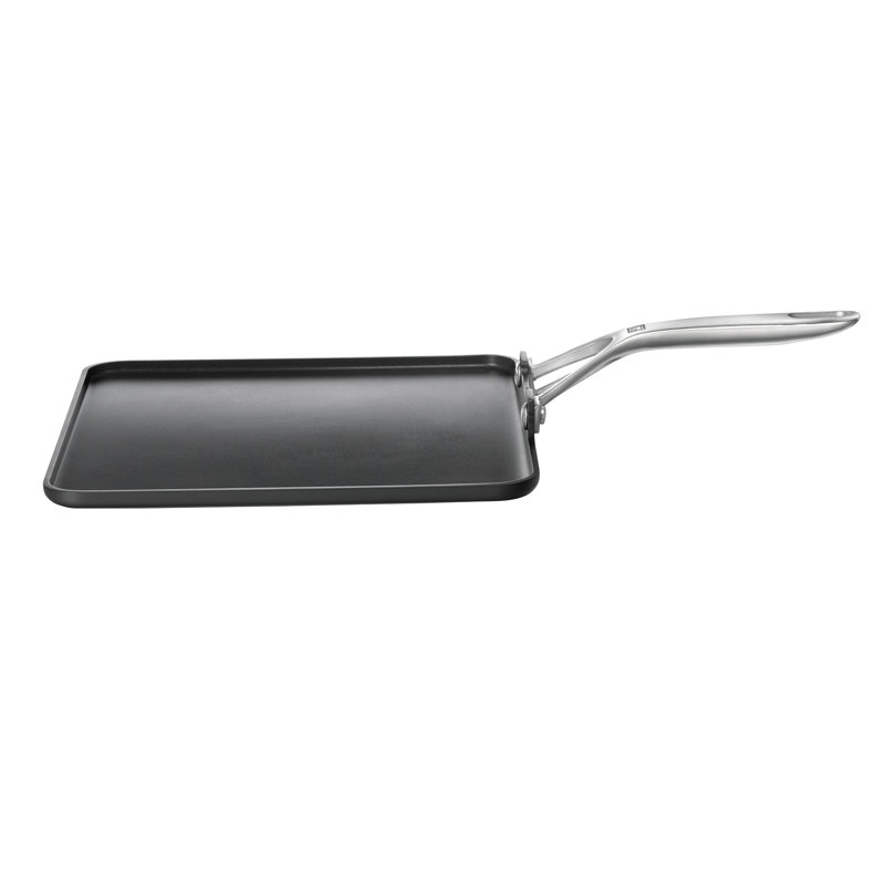 11.02 in. Non Stick Hard-Anodized Aluminum Square Griddle