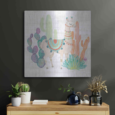 " Lovely Llamas II " by Mary Urban